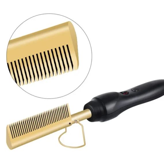 Гребінець Grand XL-210 для випрямлення волосся 2 в 1, електрична щітка | Зображення 1