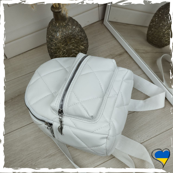 Рюкзак жіночий з якісної екошкіри. Рюкзак для дівчаток. Сумка-рюкзак | Зображення 3