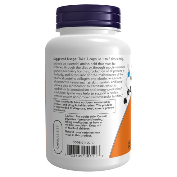 Lysine 500mg - 250 vcaps | Зображення 2