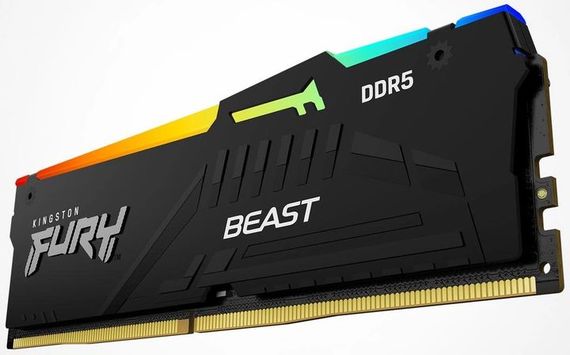 Пам&#039;ять ПК Kingston DDR5 16GB 5600 FURY Beast RGB KF556C36BBEA-16 | Зображення 2