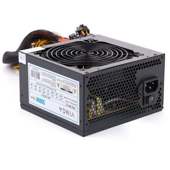 Блок живлення Vinga 500W ОЕМ (PSU-500-12) | Зображення 8