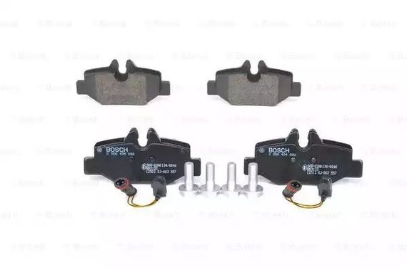 Колодки гальмівні дискові MB VIANO (W639), VITO (W639) задн.  BOSCH (0986494082)