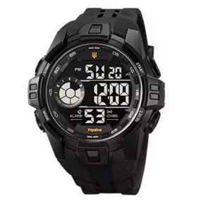 Годинник скмей чоловічий SKMEI 3212/2123BK / Військовий чоловічий наручний годинник зелений / Годинник CU-726 для