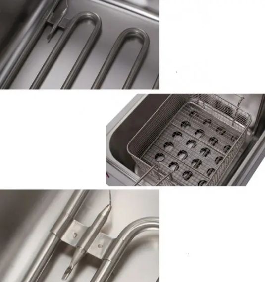 Фритюрниця професійна Dotvix Electric Fryer D-803 електрична 3200W 8L | Зображення 2