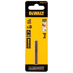 Свердло по металу 2мм Black & Gold DeWALT DT20512