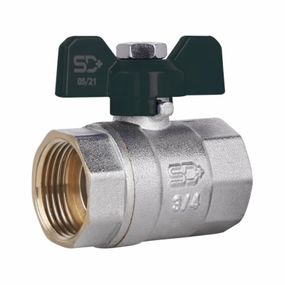 Кран кульовий Thermo Alliance Base 3/4" ВР для води (метелик) SD602W20