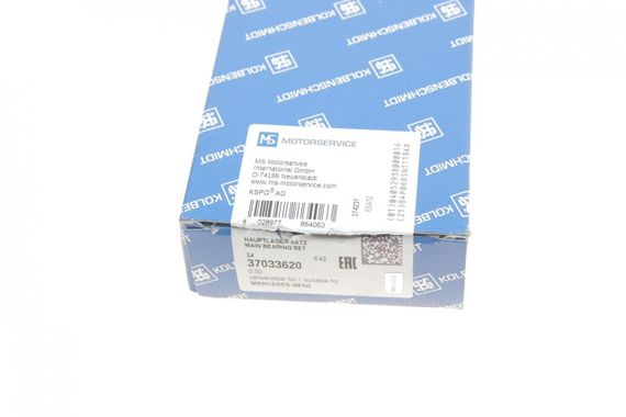 Вкладыши коренные Mercedes Benz E-class W211 W212 5.5 06-16 M273 +0.50  37033620 | Зображення 3
