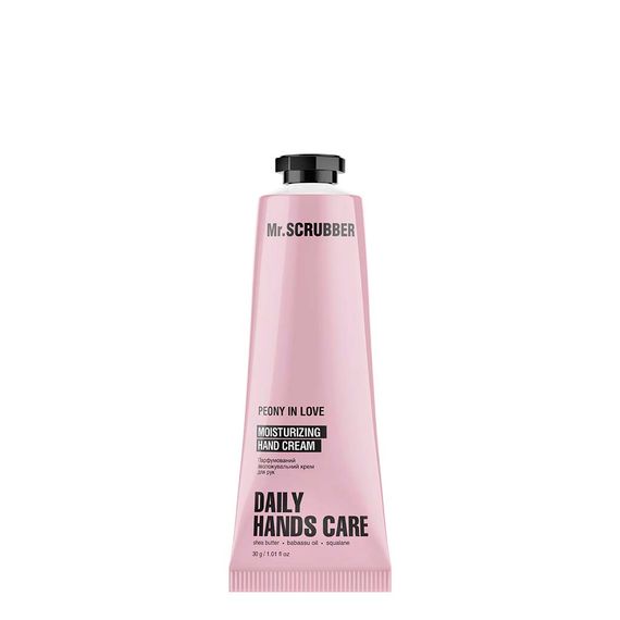 Парфумований зволожувальний крем для рук Mr. Scrubber Moisturizing Hand Cream Peony in Love (30 ml)