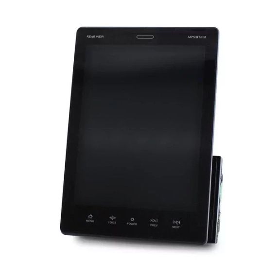 Автомагнитола 2DIN с большим выдвижным экраном 9510A, экран 9,5", Android 10, 1/16, BT, USB, сенсорная, в стиле Tesla. | Зображення 3