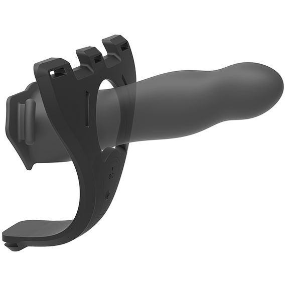 Набір для страпона з вібрацією Doc Johnson Body Extensions - BE Naughty - Black | Зображення 3