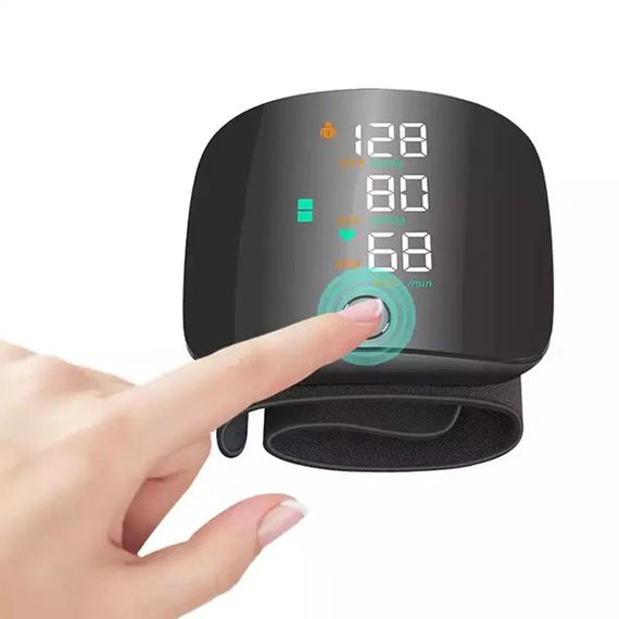 Автоматичний тонометр на зап'ястя від акумулятора 300мАч, LY-84 + кейс / Акумулятор для вимірювання тиску з голосовим оповіщенням | Зображення 4