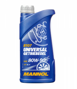 Олива мінеральна трансмісійна MANNOL 8107 Universal 80W-90 GL-4 1L
