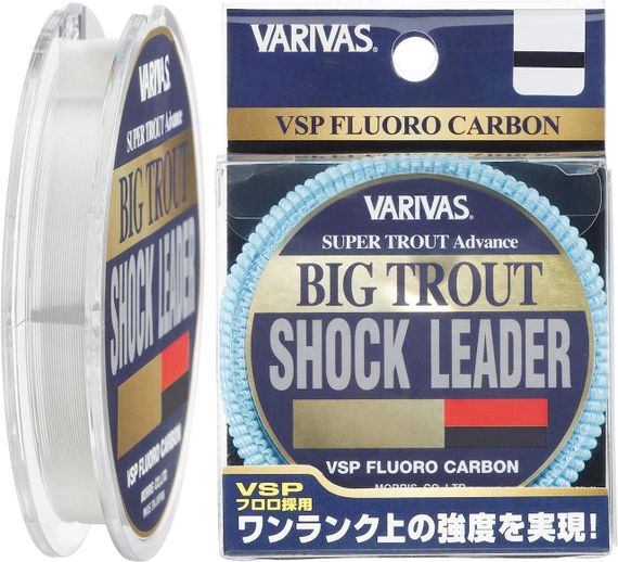 Флюрокарбон VARIVAS Big Trout Shock Leader VSPFLUORO 8lb 0.235mm (РБ-687511) Флюорокарбон рыболовный