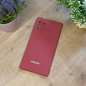 Чохол Samsung Note 10 софт тач Червоний