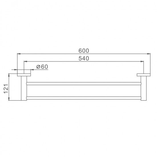 Тримач рушників Frap F30209 | Зображення 1