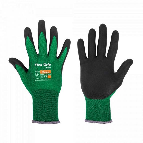 Рукавички захисні Bradas FLEX GRIP FOAM нітрил розмір 8 RWFGF8