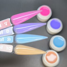 Набір гелів для нарощення нігтів Mi Color №6 по 5мл (4шт)