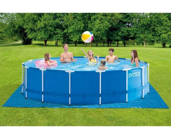 Intex 28242, каркасный бассейн 457 x 122 см Metal Frame Pool (Bestway 56438) | Зображення 7