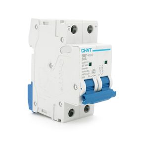 Автоматический выключатель DC CHNT NB1-63DC 2P C50 DC500V, 50A, 6kA