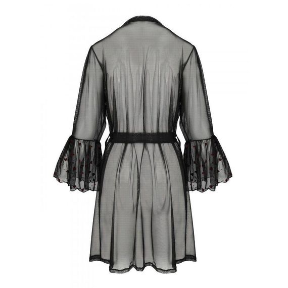 Повітряний пеньюар LOVELIA PEIGNOIR black XXL/XXXL - Passion | Зображення 5