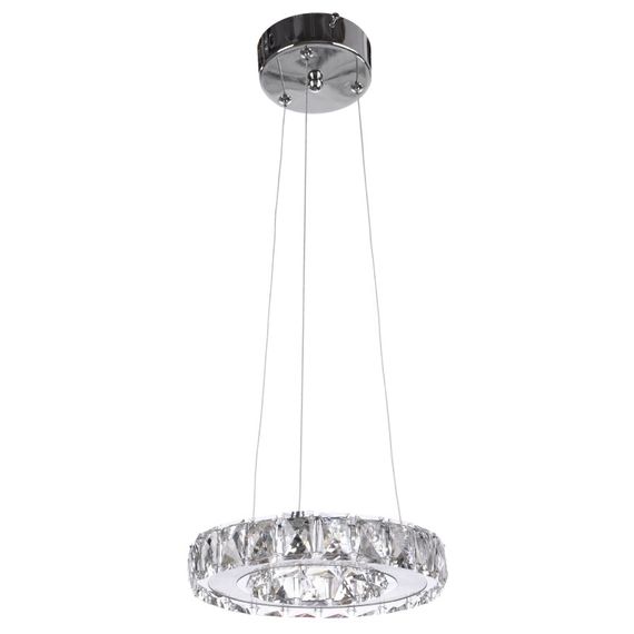 Люстра подвесная хрустальная LED 9W NW CH (BR-973S/1)