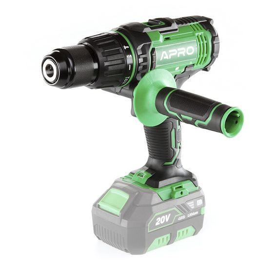Дриль-шурупокрут APRO 20HDK, 20 В, без АКБ, без ЗП, кейс 8950371 | Зображення 3