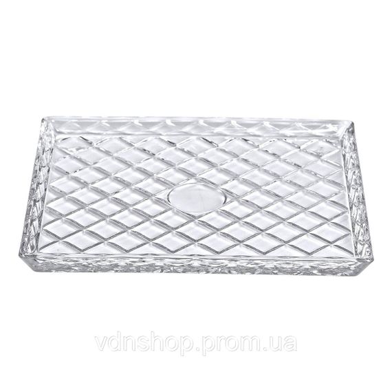 Блюдо для закусок Lirmartur скляне 24,5*20,5*2 см HP-YH-39 | Зображення 4