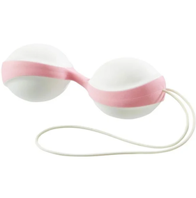 Вагинальные шарики Amor Gym Balls white-pink sexstyle