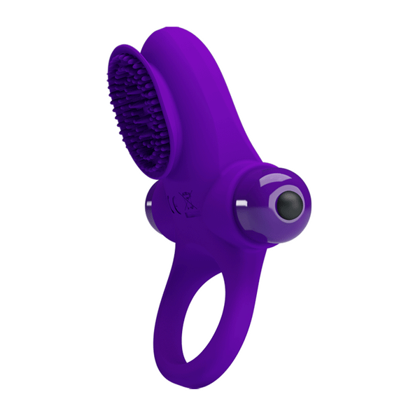 Ерекційне кільце - Pretty Love Vibrant Penis Ring II Purple | Зображення 4