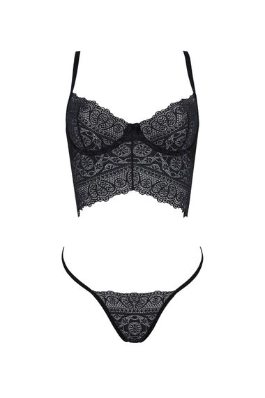 Комплект Passion KERRIA SET ECO Чорний 2XL/3XL | Зображення 2