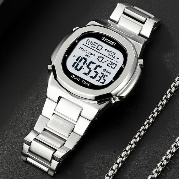 Skmei 2004SIWT Silver-White | Зображення 2