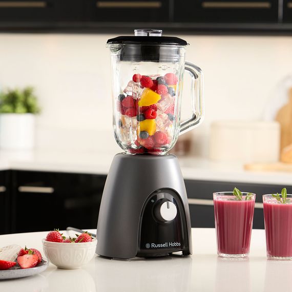 Блендер Russell Hobbs стаціонарний Desire Matte Charcoal, 650Вт, чаша-1500мл, чорний (27121-56) | Зображення 9