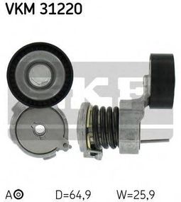 Ролик натяжний SKODA, VW (Вир-во SKF) SKF VKM31220 на VW POLO (9N_)