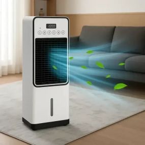 Мобільний кондиціонер 2в1 з обігрівом та охолодженням Domotec 1668