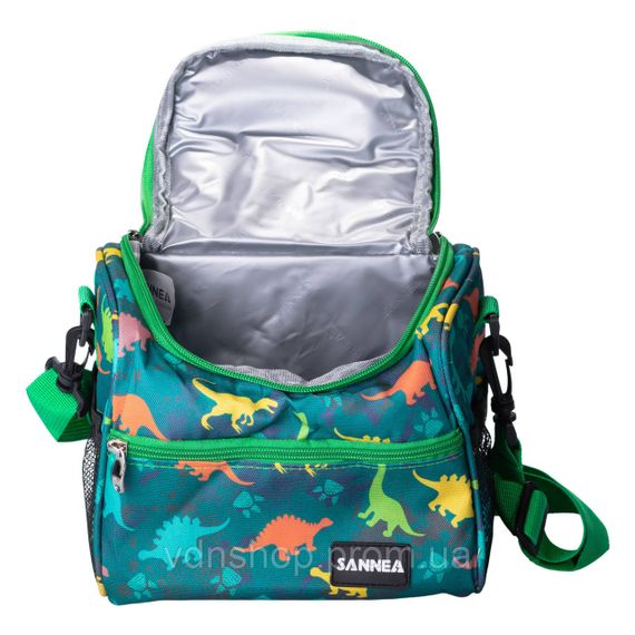 Ланч бег термосумка детская 5 (л) для ланча, пикника сумка для еды в школу сумка холодильник Зеленый HP-14-12 | Зображення 1