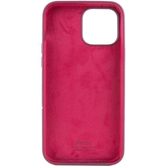 Чехол Silicone Case Full Protective (AA) для Apple iPhone 14 Plus (6.7") Бордовый / Plum | Зображення 1