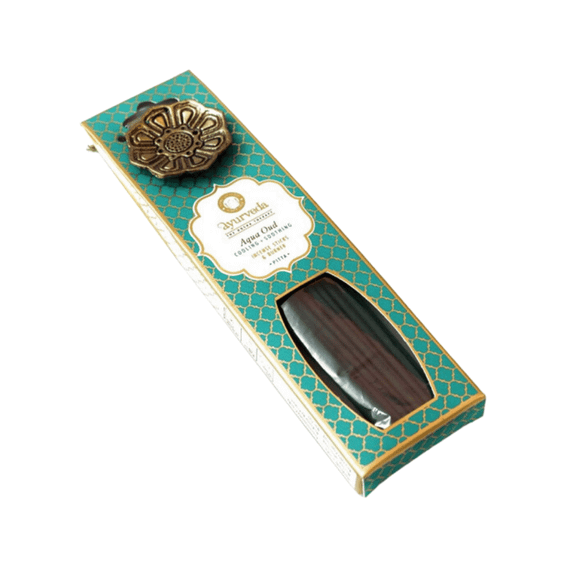 Аюрведичні аромапалички з підставкою  Вода Уд Піта 25г Song of India 8903833913238