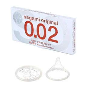 Японский ультратонкий презерватив без латекса 0.02 Sagami sexstyle