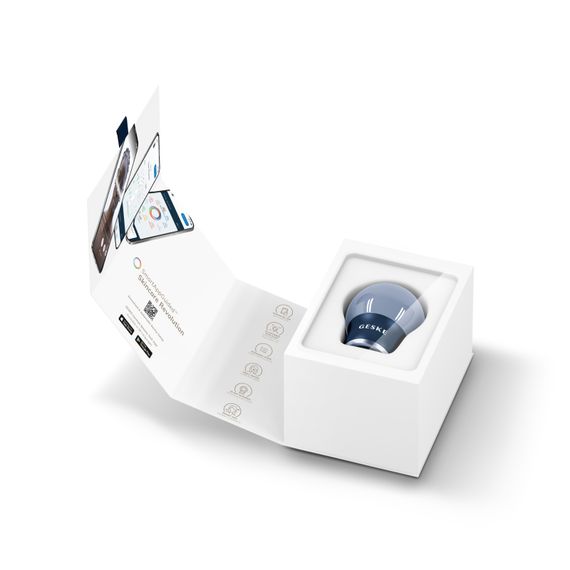 Масажер для обличчя і тіла GESKE Cool&Warm Face and Body Massager 7в1 starlight, Синій | Зображення 8