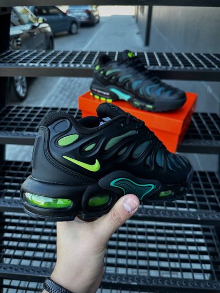 Кросівки Nike Air TN Plus Drift (black & green) | Зображення 7