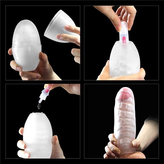 Мастурбатор - Traning Master Giant Egg Masturbator Purple | Зображення 2