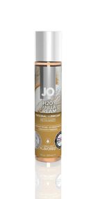 Змазка на водній основі JO H2O — Vanilla Cream (30 мл) без цукру, рослинний гліцерин sexstyle