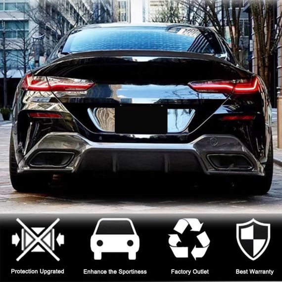 Спойлер P-Style (для G16/F93, Карбон) для BMW 8 cерія G14/G15/G16 2018- гг | Зображення 2