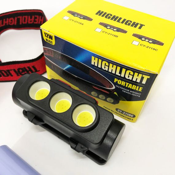 Фонарь для спасателей на голову, Фонарик на голову для работы Фонарь головы со светодиодами QN-41 | Зображення 9