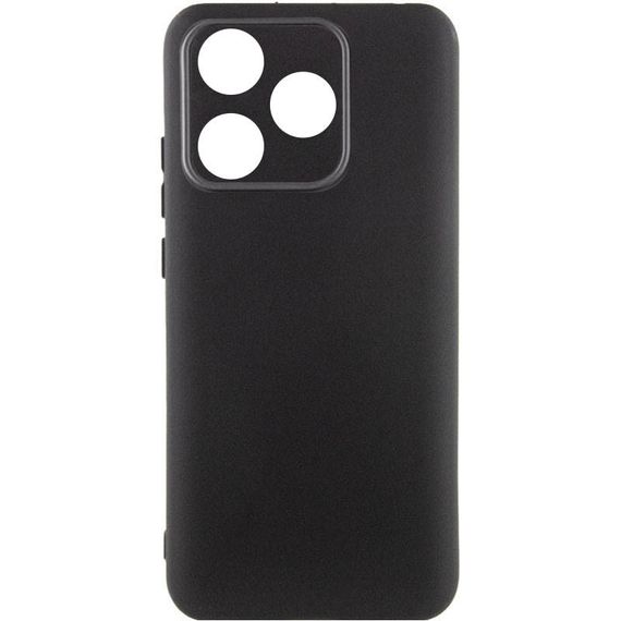 Чехол Silicone Cover Lakshmi Full Camera (AAA) для TECNO Spark 10 Черный / Black