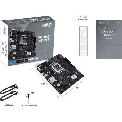 Материнская плата ASUS PRIME H610M-R-SI | Зображення 7