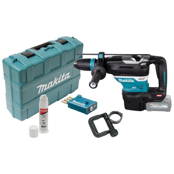 Перфоратор аккумуляторный Makita HR005GZ01 с модулем AWS (XGT, 8.0 Дж, SDS-MAX, без аккумуляторов и зарядного устройства) | Зображення 1