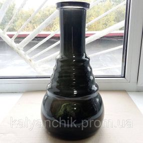 >Колба 2x2 Amy под уплотнитель черная тонированная