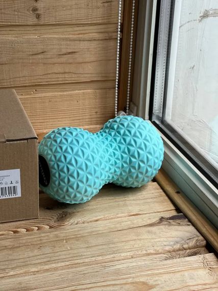 Двойной мяч массажный для йоги, МФР, для шеи ND 5274 | Зображення 1