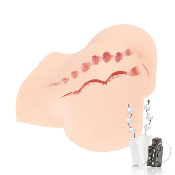 Мастурбатор Kokos ALICE 2WayPlus с вибрацией и массажем | Зображення 1